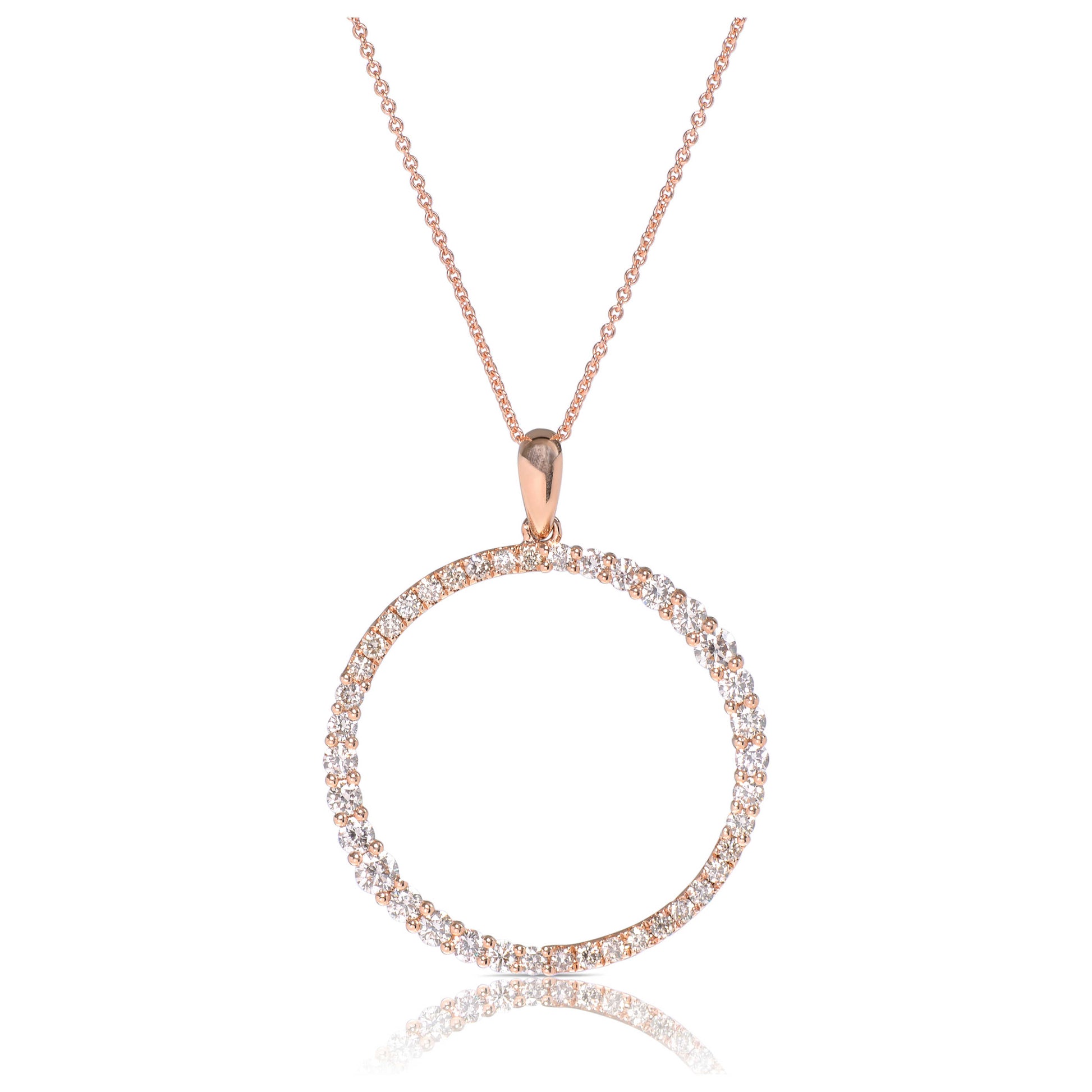 Front view of Le Vian Elegant Women's Necklace YRFI3