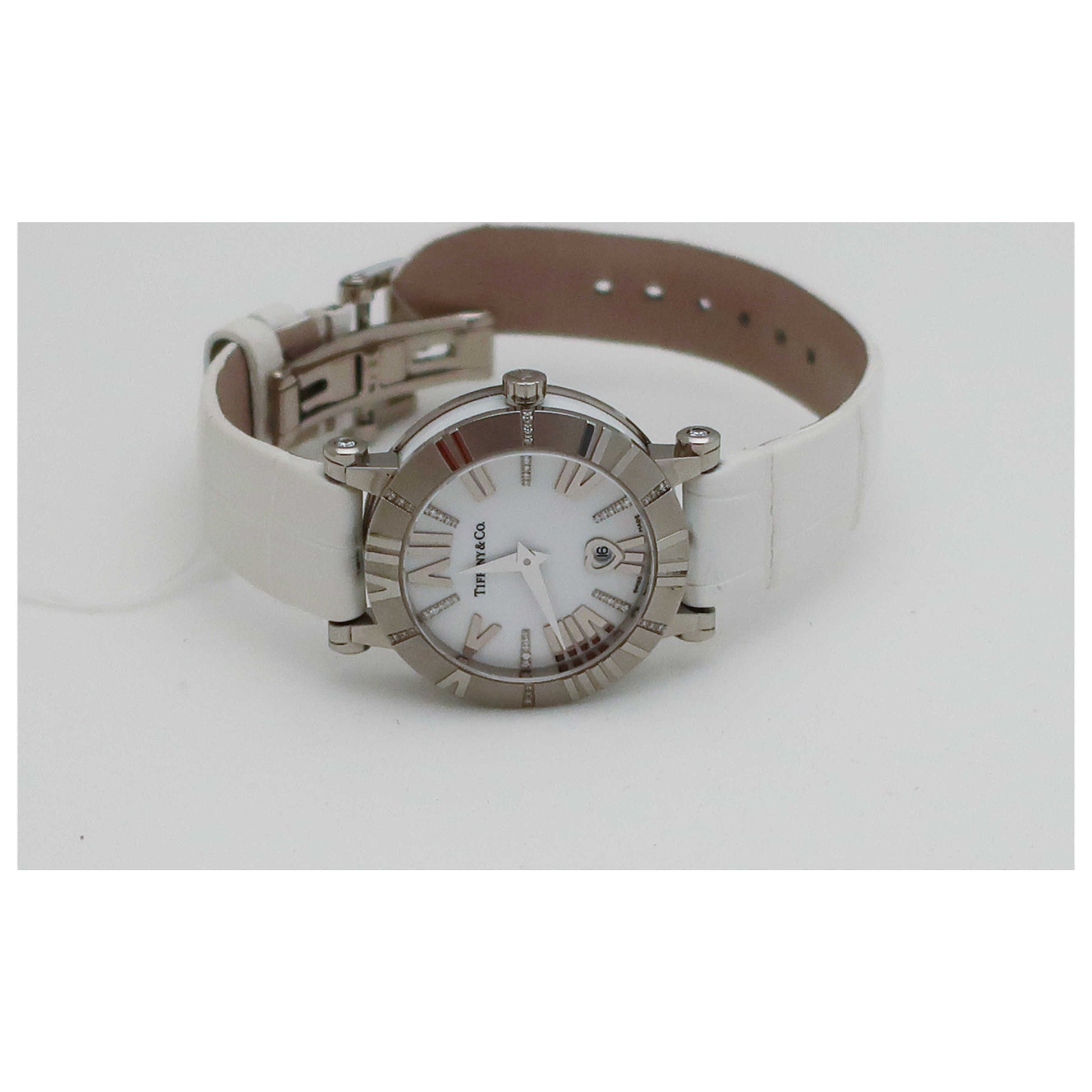 Tiffany & Co. Atlas Women's Swiss Quartz (Battery-Powered) Watch Z13001141E20C71E-SD - Image #8