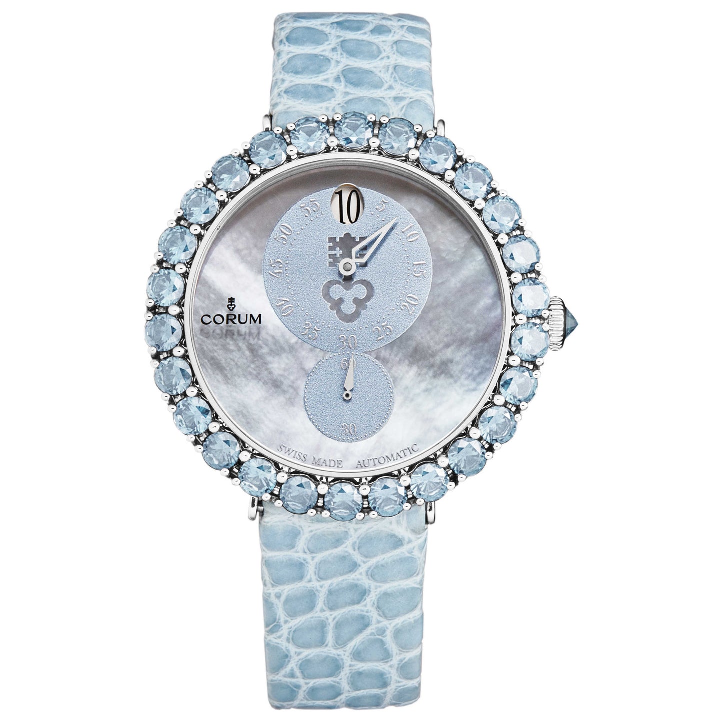 Front view of Corum Heritage Eleganza Women's Automatic Watch Z254-03642