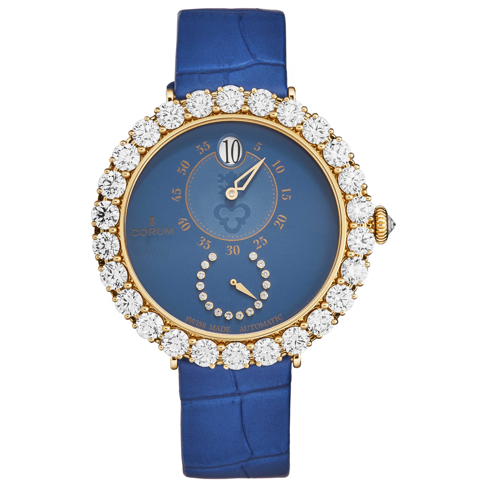 Front view of Corum Heritage Eleganza Women's Automatic Watch Z254-03646