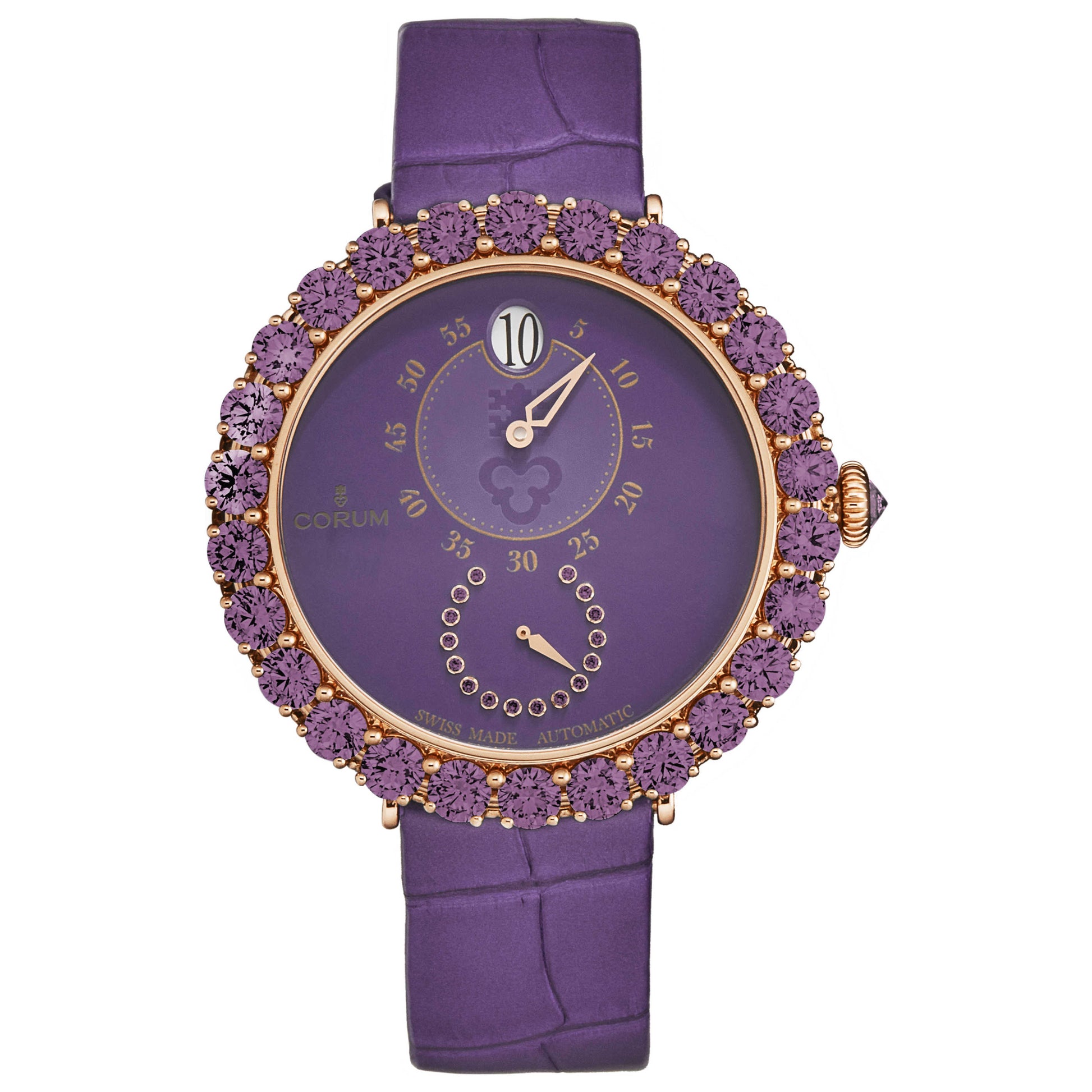 Front view of Corum Heritage Eleganza Women's Automatic Watch Z254/03649