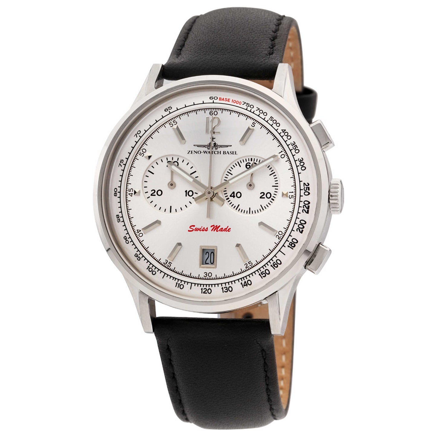 Front view of Zeno Vintage Men's Quartz Watch ZE5158-1