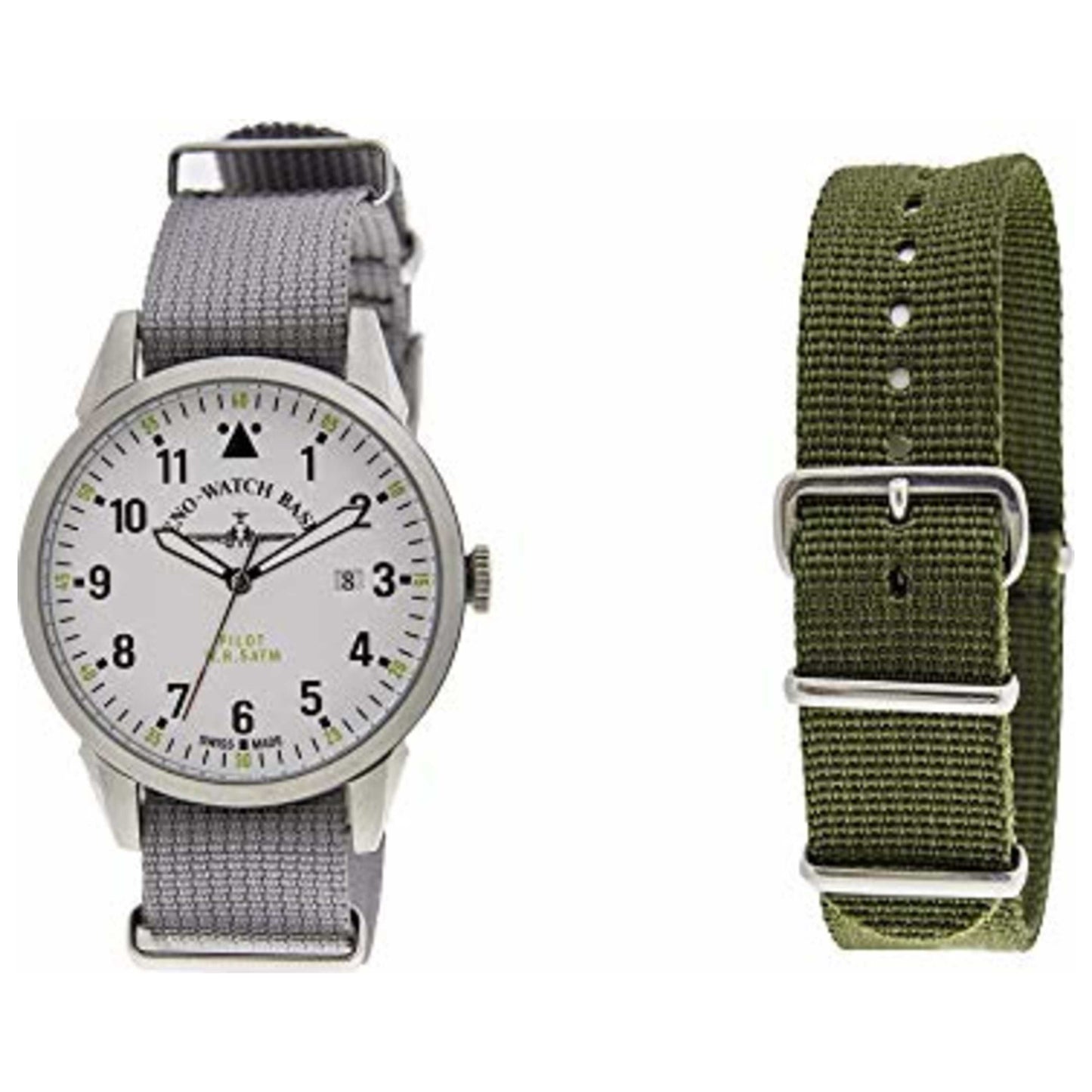 Front view of Zeno Pilot Men's Quartz Watch ZE5231-6