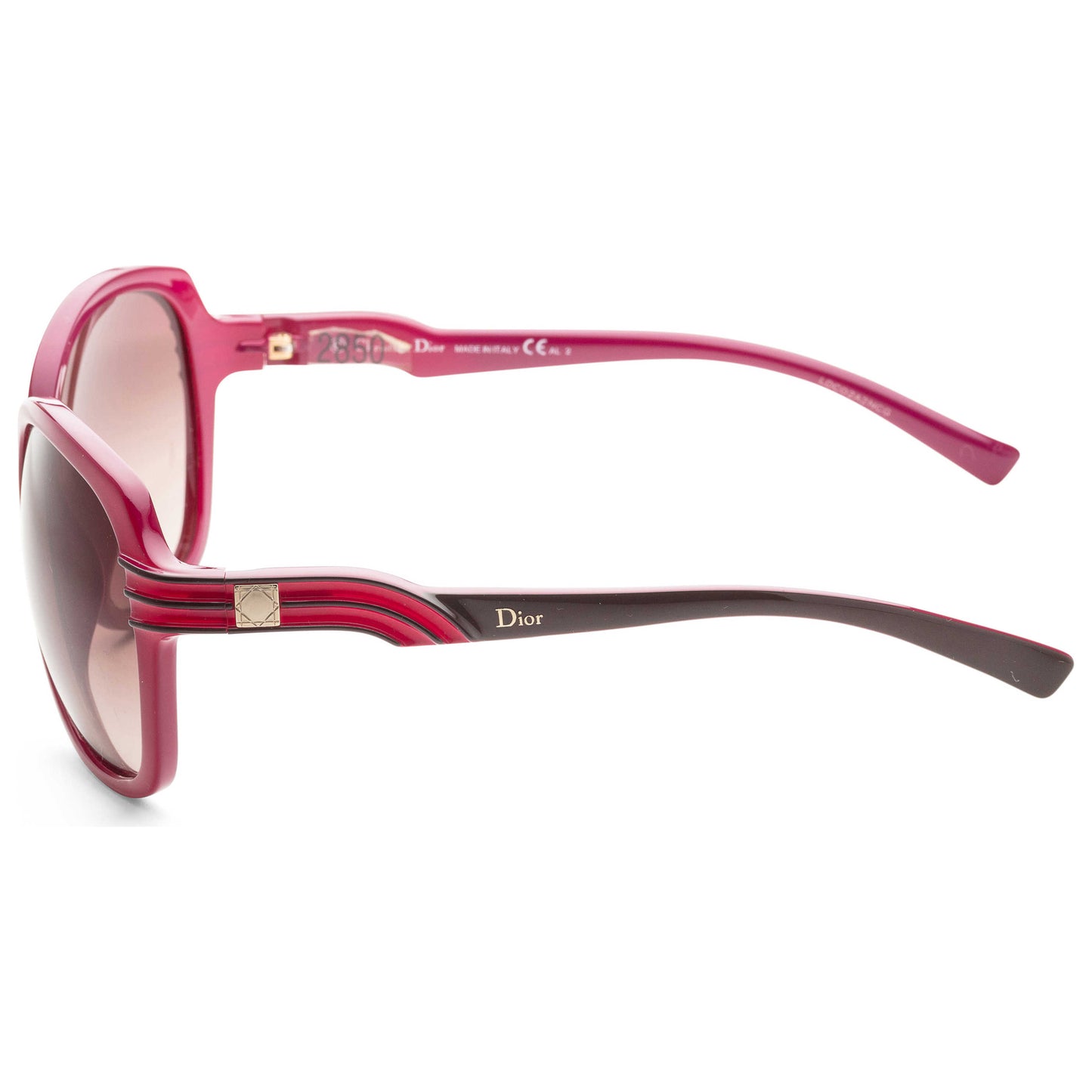Left view of Christian Dior Zerlina Women's Sunglasses ZERLIS-0BGT-JD