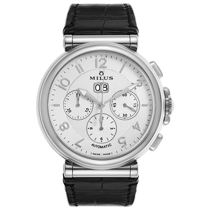 Front view of Milus Zetios Men's Automatic Watch ZETC006