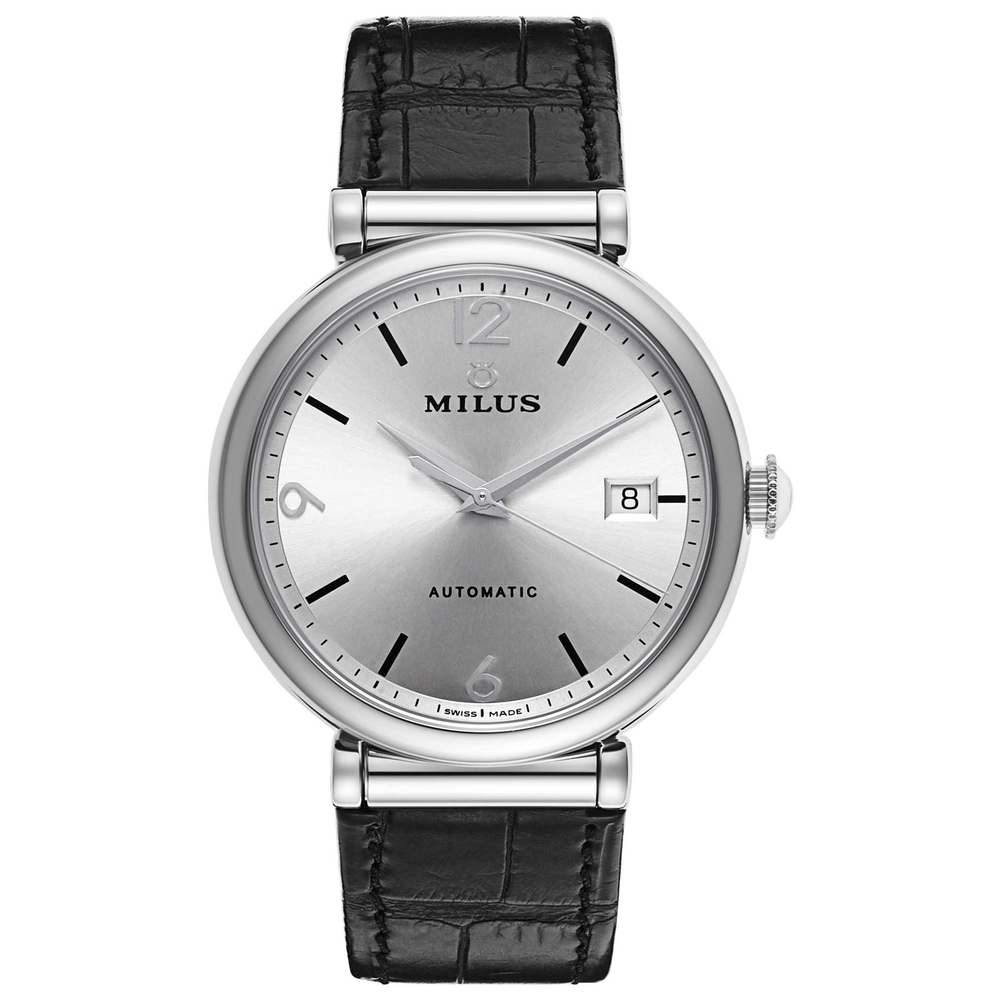 Front view of Milus Automatic Men's Automatic Watch ZETK301
