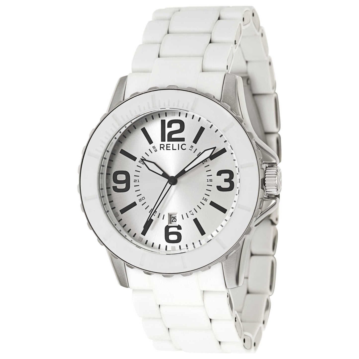 Front view of Relic by Fossil Belport Men's Japanese Quartz (Battery-Powered) Watch ZR12091