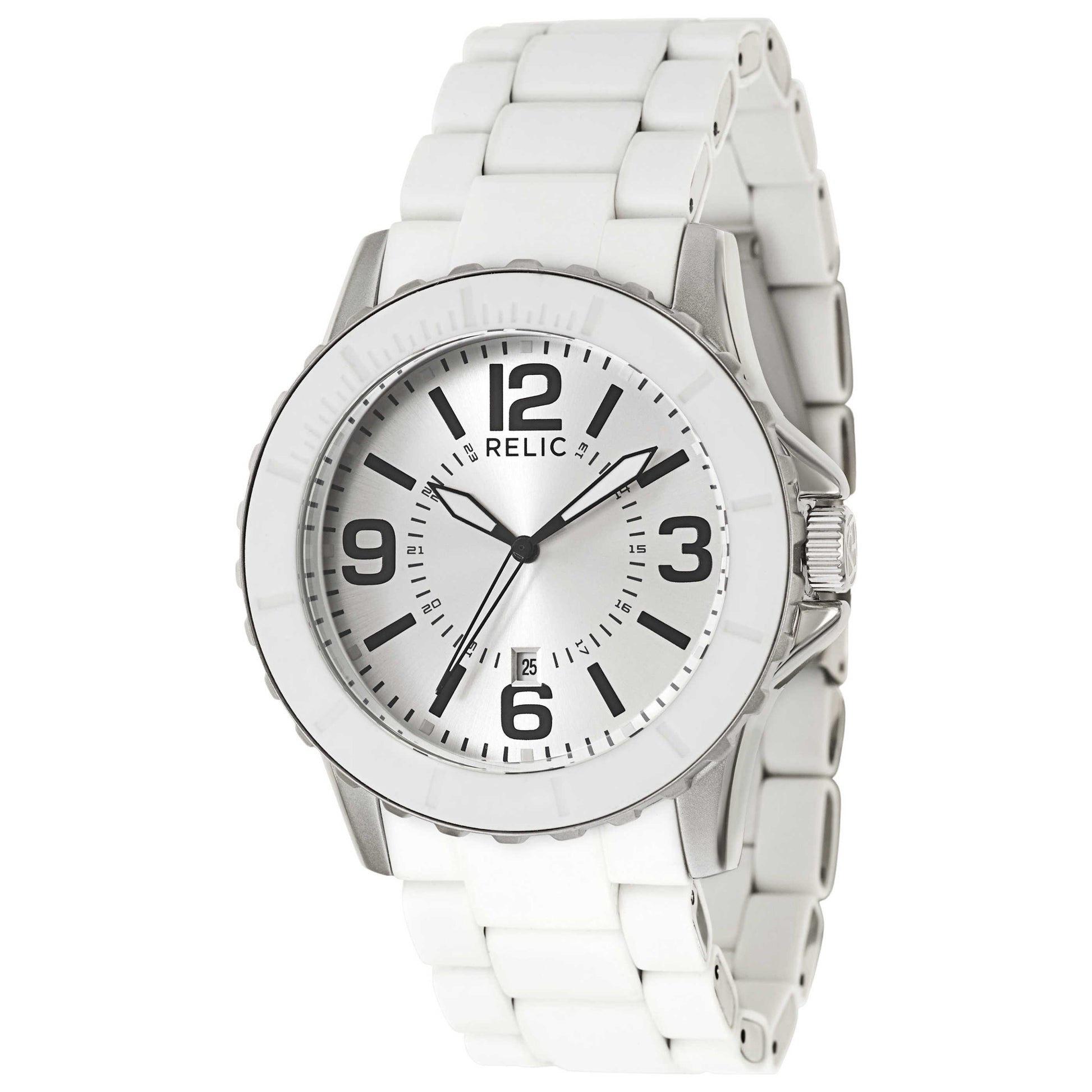 Front view of Relic by Fossil Belport Men's Japanese Quartz (Battery-Powered) Watch ZR12091