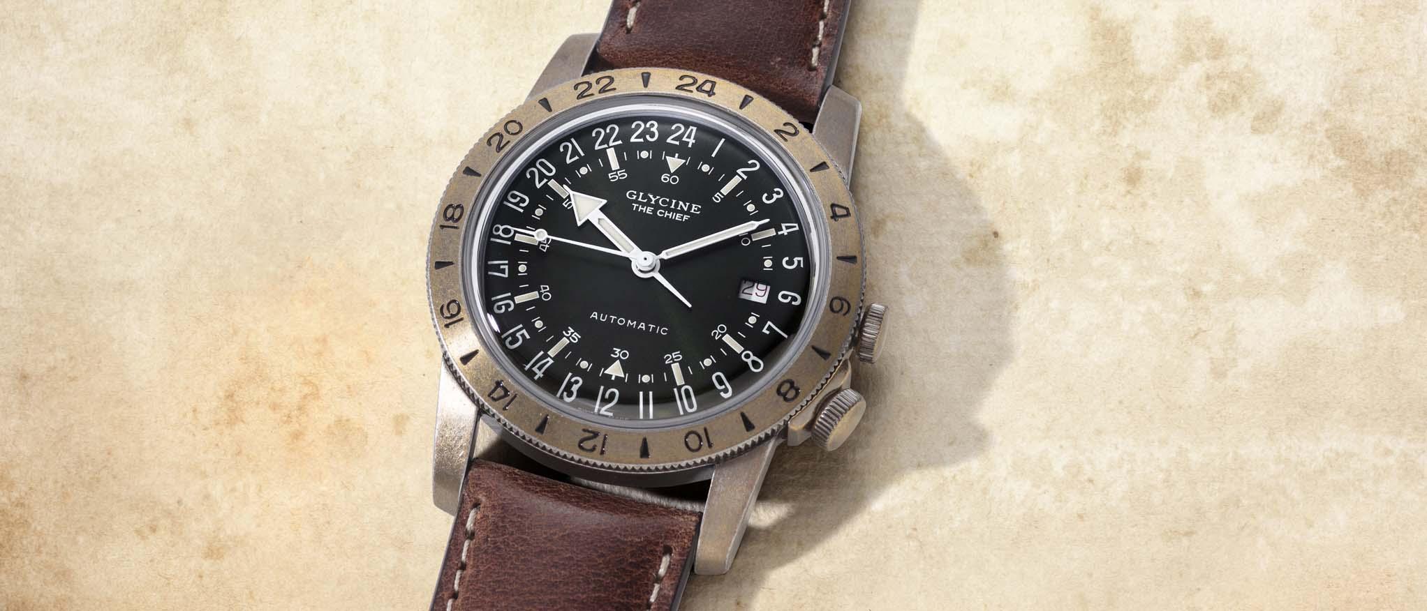 Glycine watches are made for action and adventure